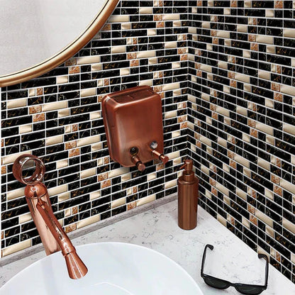 Pattern Tile Stickers – 24 PCS | Removable & Waterproof (7X4.5 Inch)