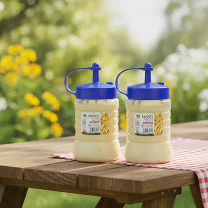 Refillable Plastic Condiment Squeeze Bottle, Kitchen Accessories 
