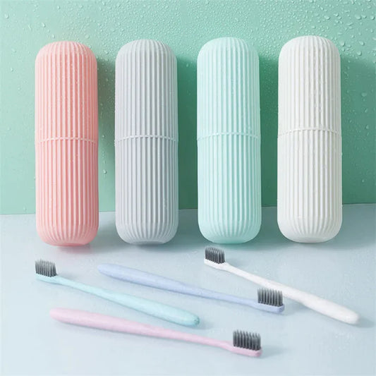 Portable Toothbrush Travel Cover Cup Holder