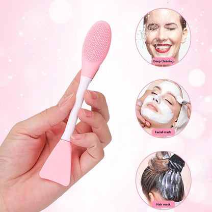 Premium Double-Ended Face Mask Applicator: Even Coverage, Spa-Like Results