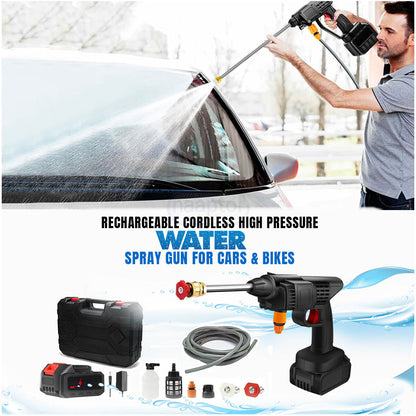 Rechargeable Cordless Car Washer Cleaning Tool