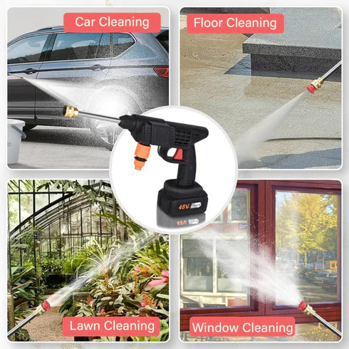 Rechargeable Cordless Car Washer Cleaning Tool