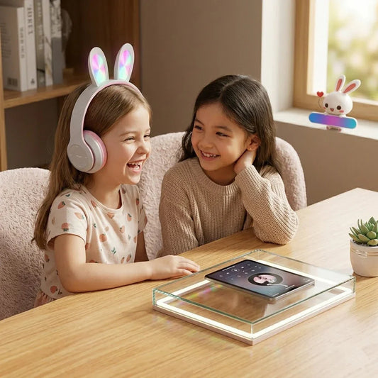 Rechargeable Gaming Headphones with Mic