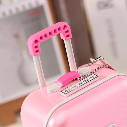 Mini Suitcase Shape Musical Jewellery Storage Box