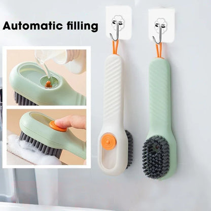 1PC Multifunctional Cleaning Brush with Soap Dispenser