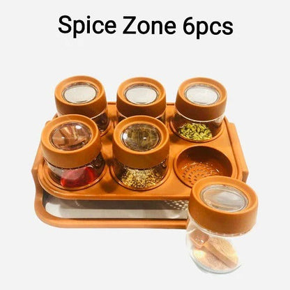 6-Piece Herb & Spice Storage