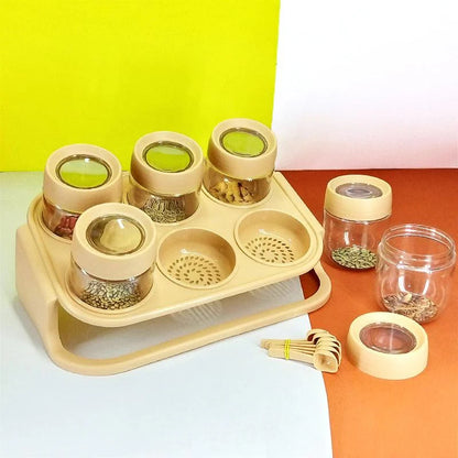 6-Piece Herb & Spice Storage