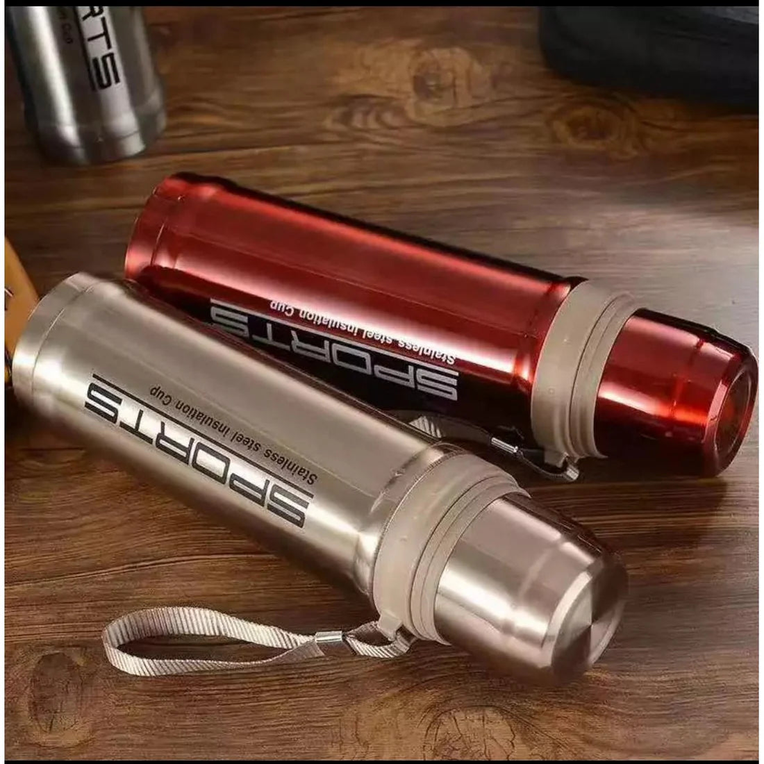Sports Bottle With Cup
