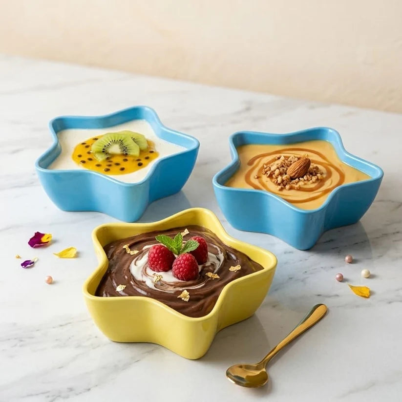 1Pcs Decorative Star Bowl Fruit, Candy & Snacks