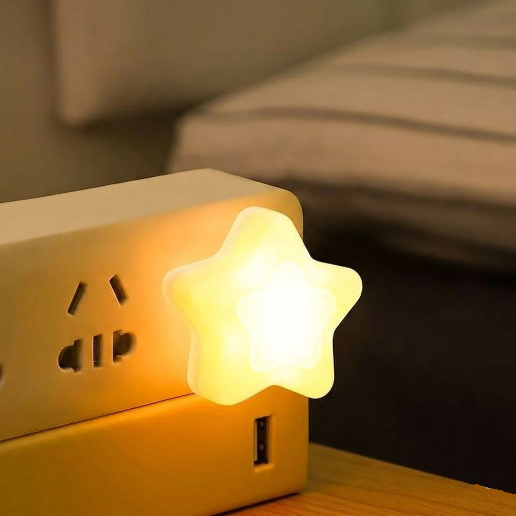 Star Shape Decorative Night USB Light