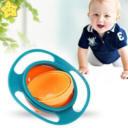 Universal Gyroscopic Bowl with 360° Rotation Technology