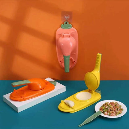 Dumpling Maker In Carrot Shape