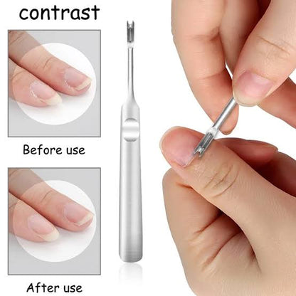 Stainless Steel Cuticle Pusher Dead Skin Remover