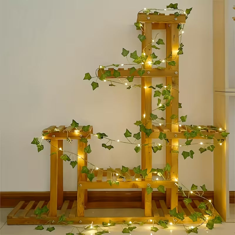 2 Meter Green Artificial Hanging Strips Light For Weddings & Parties