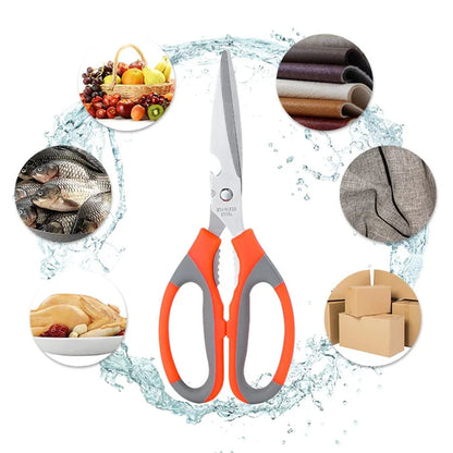 6 In 1 Kitchen Utility Scissors