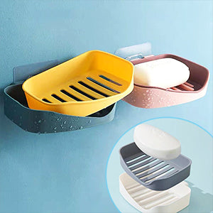 Double-Layer Drain Soap Holder