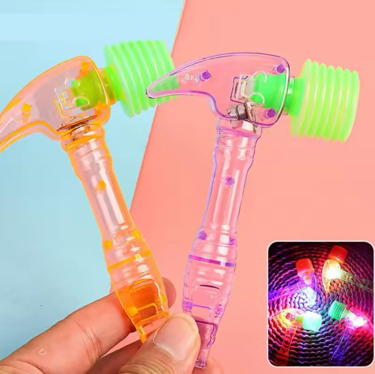 1Pcs LED Hammer Toy