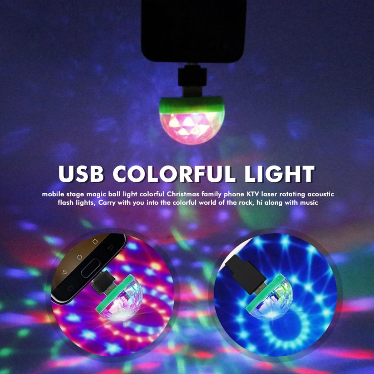 USB Party Lights Mini Disco Ball