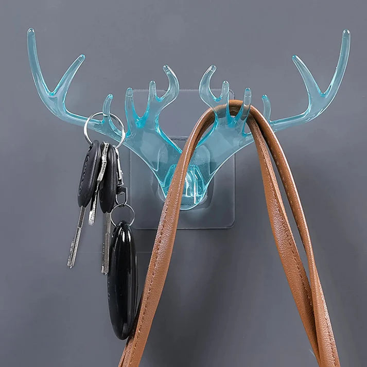 Self-Adhesive Deer Antler Hook