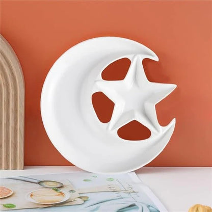 Star & Moon Shaped Plate ( Set Of 5)