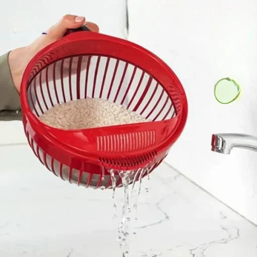 Dual Purpose Food Strainer Bowl