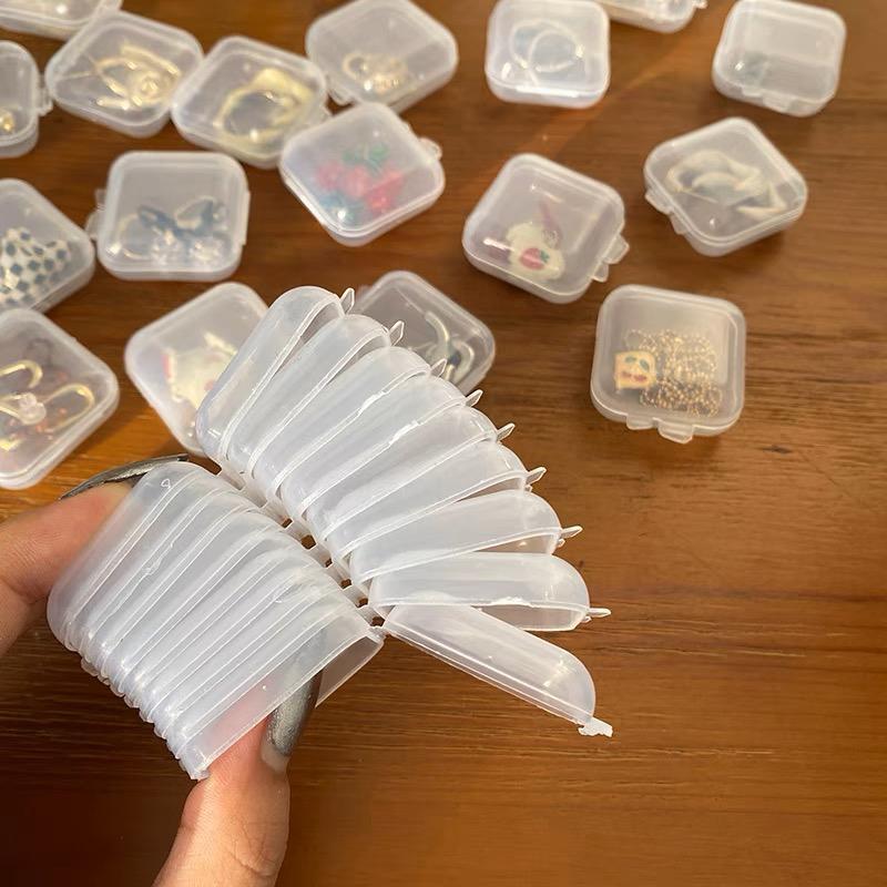 Transparent Mini Jewelry Storage Box