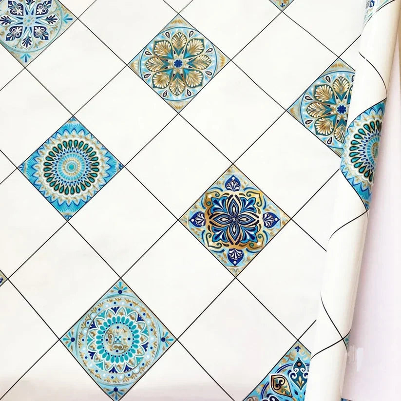 Geometric Marble Design Self Adhesive Sheet (60x200cm)