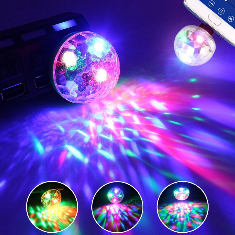 USB Party Lights Mini Disco Ball