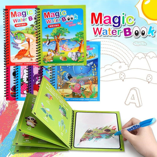 Reusable Magic Colouring Books Children Early Education Product