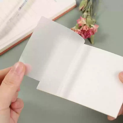 50 Sheets Transparent Sticky Notes