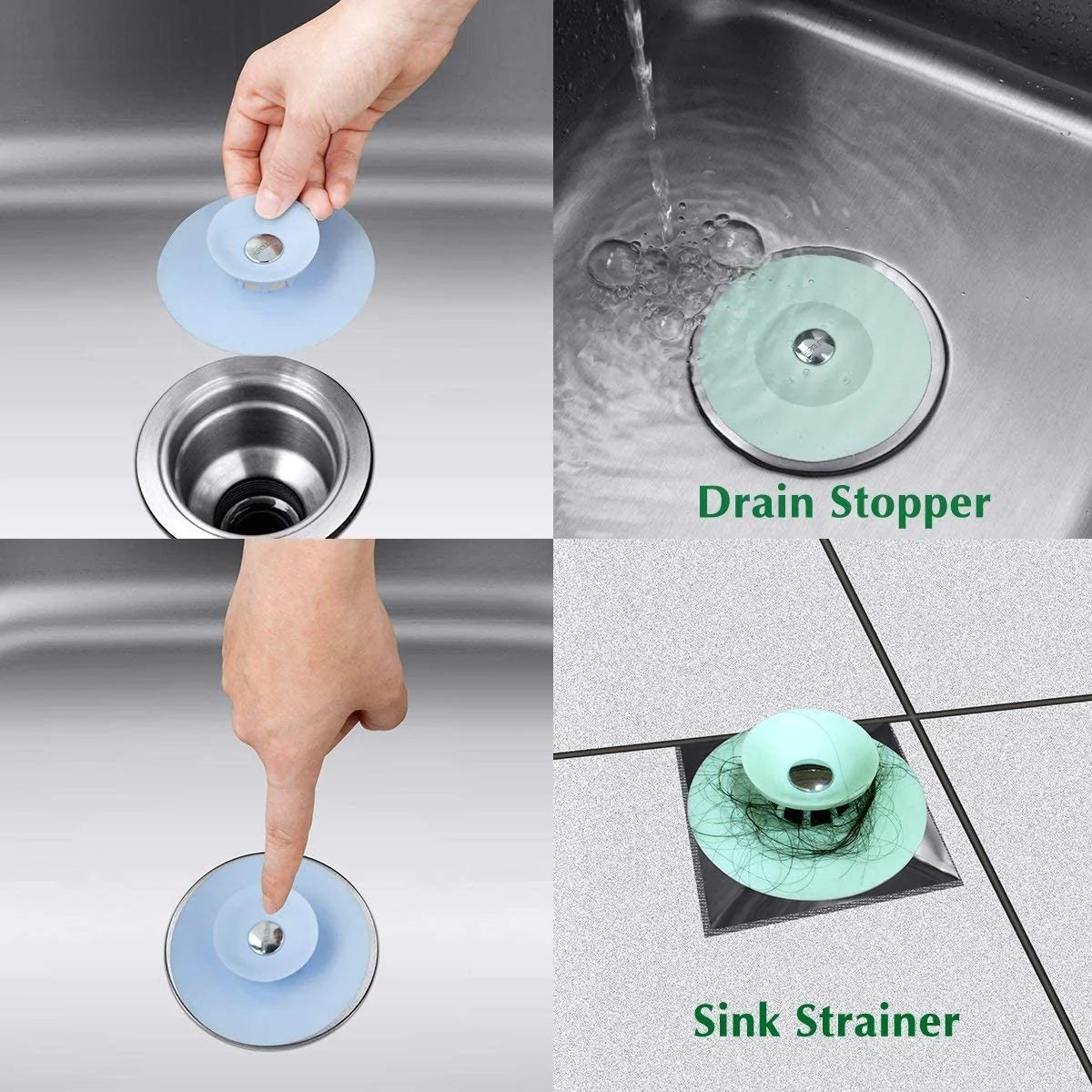 Silicone Basin Stopper