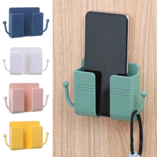 Wall Mounted Remote Control Mobile Phone Holder