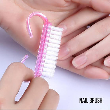 2Pcs Fingernail Scrub Cleaning Brushes