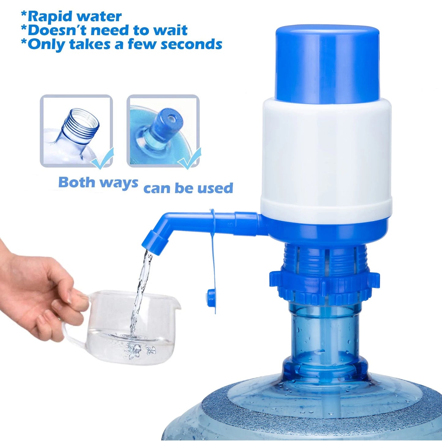 Manual Water Pump Dispenser For 19 liter Water Cans