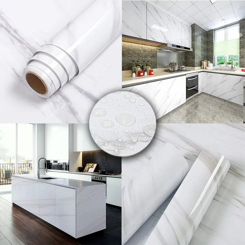 White Marble Paper Sticker – Online Shopping in Pakistan - EliteChoice