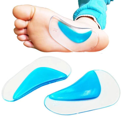 Silicone Gel Non Slip Arch Support feet Massaging